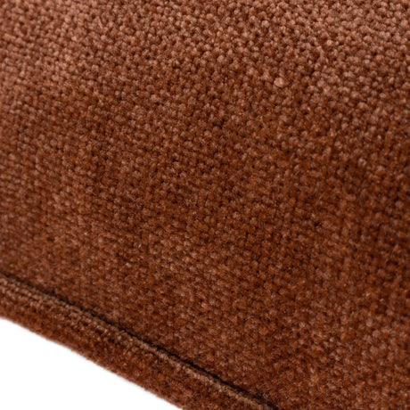Heavy Velvet Chenille Nutmeg Cushion Cover 50cm x 50cm - additional product view 3