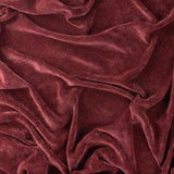 Heavy Chenille Velvet Throw Beetroot - image 4