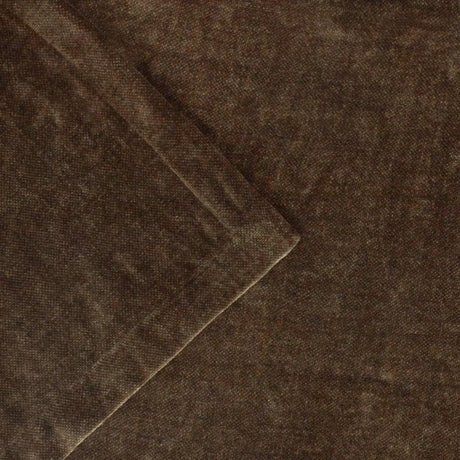Heavy Chenille Velvet Throw Brown - image 3