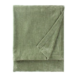 Heavy Chenille Velvet Throw Eucalyptus - image 2