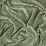 Heavy Chenille Velvet Throw Eucalyptus - image 4