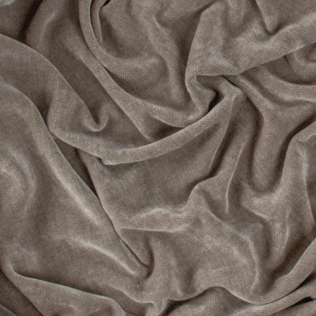 Heavy Chenille Velvet Throw Greige - image 4