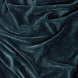 Heavy Chenille Velvet Throw Navy - image 4