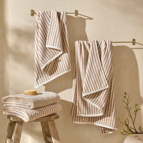 Hebden Natural 100% Cotton Bathroom Towel s - additional product view 4