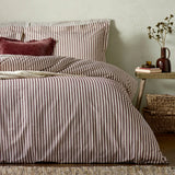 Hebden Beetroot 100% Cotton Duvet Cover Bedding Set - additional product view 3