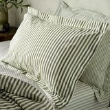 Hebden Olive 100% Cotton Duvet Cover Bedding Set - additional product view 2