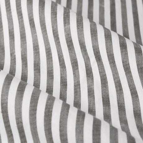 Hebden Lined Grey 100% Cotton Dimout Pencil Pleat Curtains - additional product view 5
