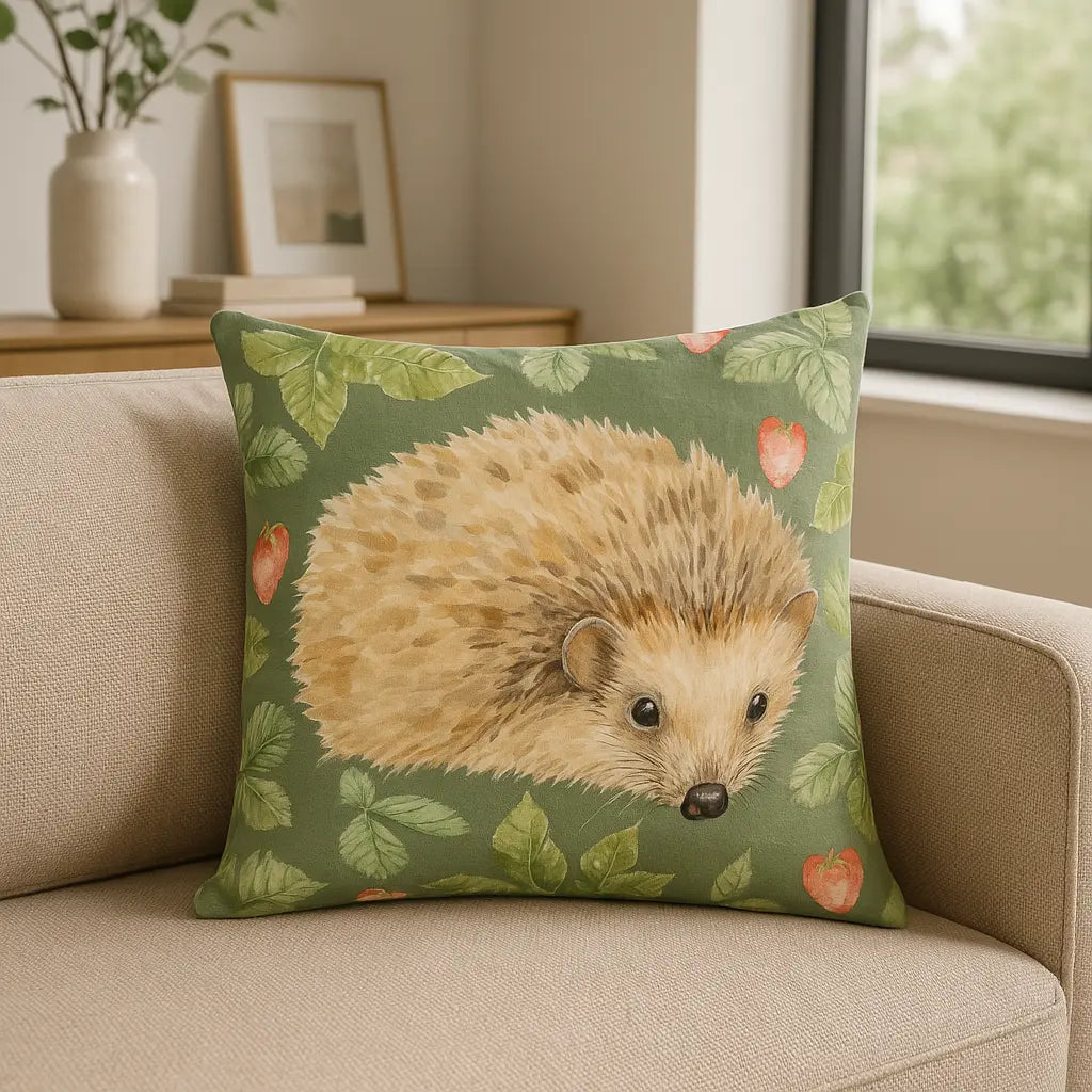 Grove Countryside Outdoor Cushion Cover s - Hedgehog