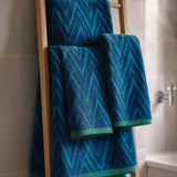 Helix 500gsm Cotton Towels - Ocean Blue