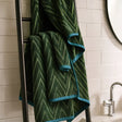 Helix 500gsm Cotton Towels - Moss Green