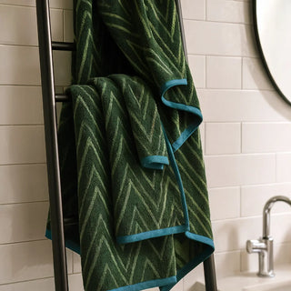 Helix 500gsm Cotton Towels - Moss Green