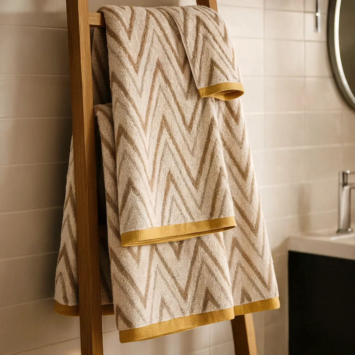 Helix 500gsm Cotton Towels - Natural