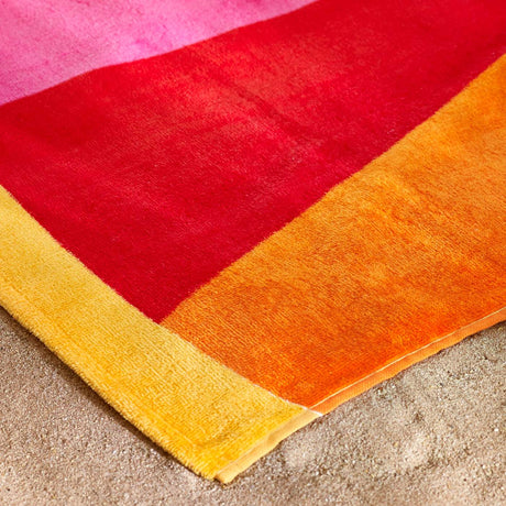 Catherine Lansfield Hello Summer 76x160cm Cotton Beach Towel Multi