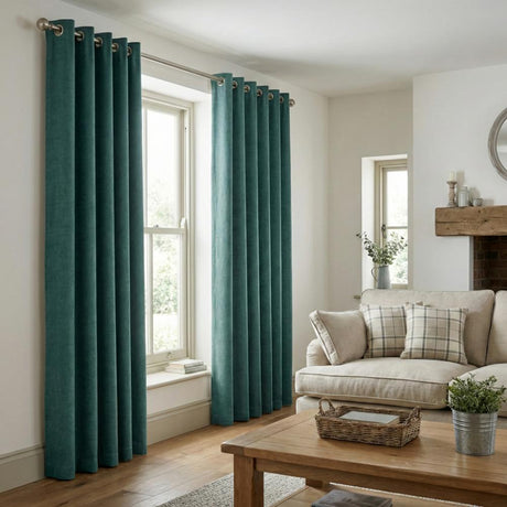 Lille Made to Measure Curtains Peacock