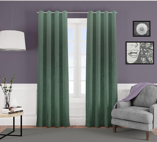 Heritage Bottle Green Made To Measure Curtains - Ideal