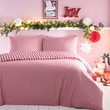 Holly Gingham Red Polycotton Duvet Cover Set - product image 4
