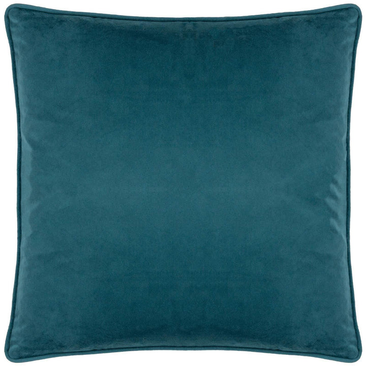 House of Bloom Poppy Teal Cushion Cover 17" x 17" - Ideal