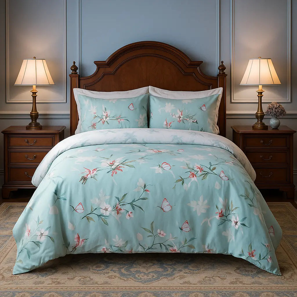 So Soft Hummingbird Duvet Cover Set by Rapport Home
