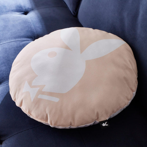 Iconic Bunny Round Cushion Pink - Ideal
