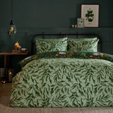 Into The Woods Printed Reversible Duvet Cover Set Forest Green - image 3