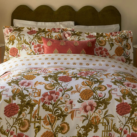 Ishana Russet Duvet Cover Bedding Set - additional product view 2