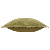 Jaye Velvet Fringed Cushion Cover Moss 45 x 45cm - image 4
