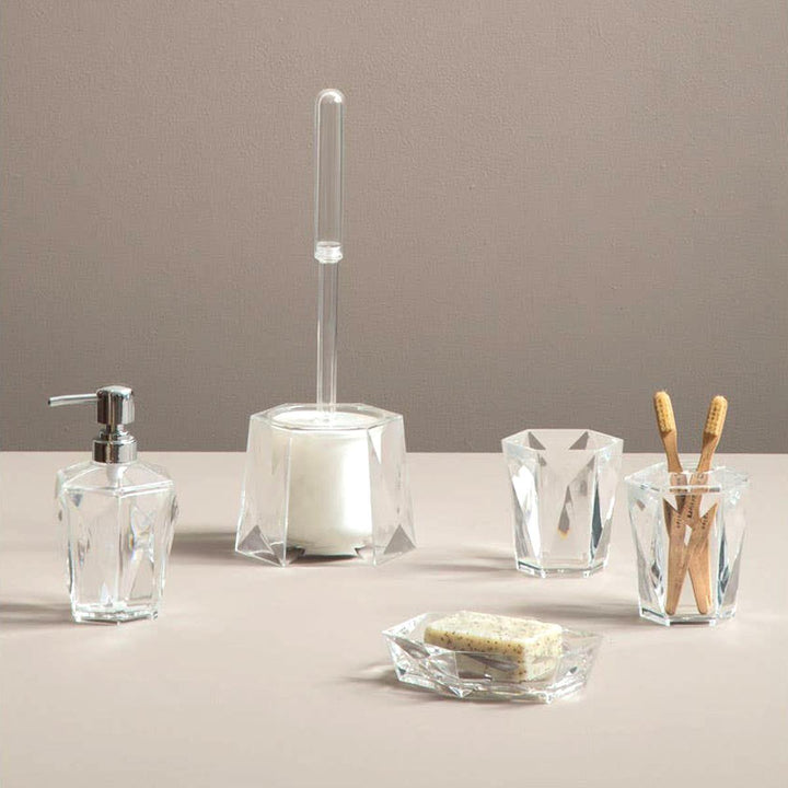 Jewel Clear Toothbrush Holder - Ideal