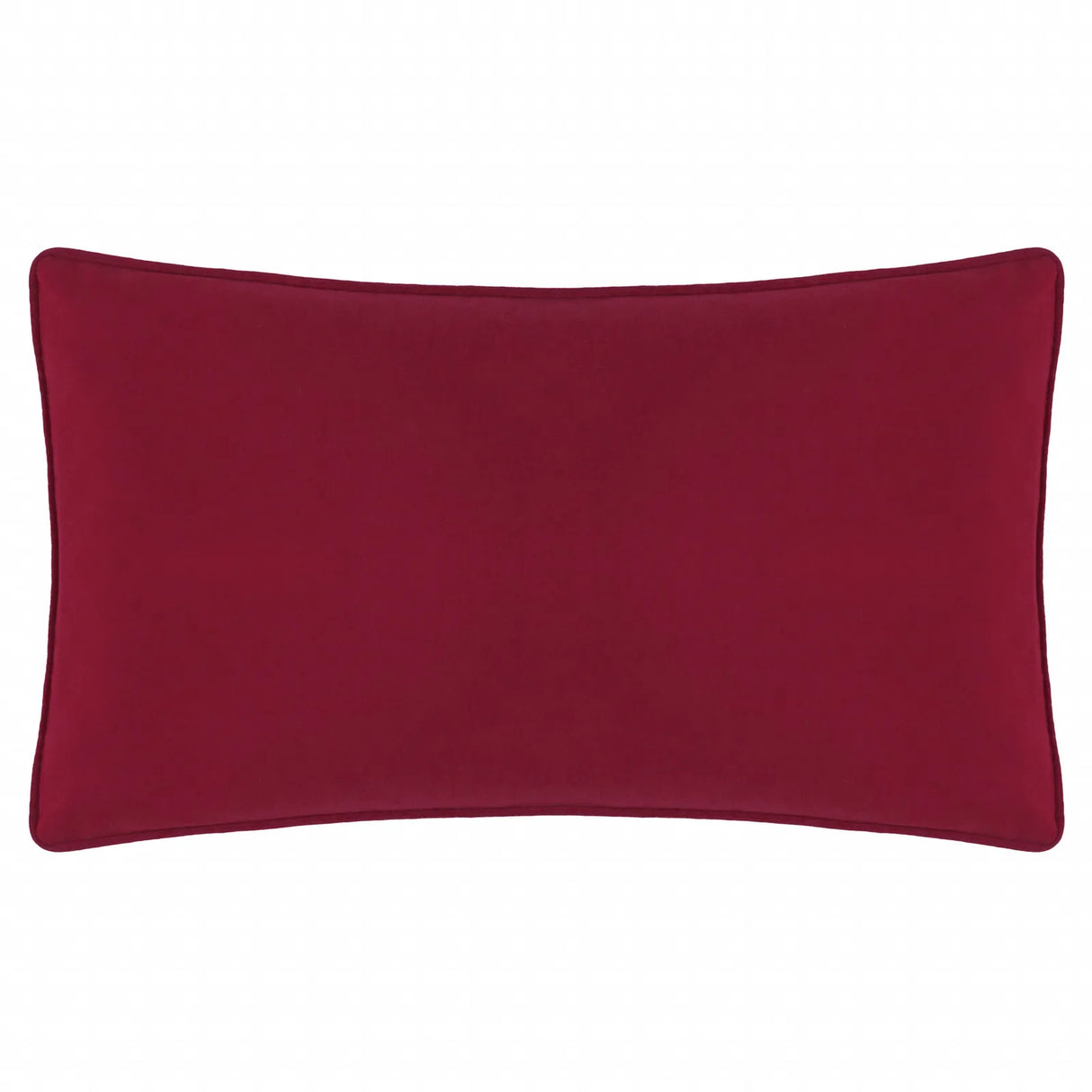 Joy To All Embroidered Velvet Cushion Cover Snow/Berry 30 x 50cm - image 3