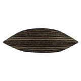 Jupiter Chenille Jacquard Cushion Cover Black/Gold 50 x 50cm - image 3