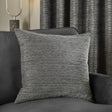 Jupiter Chenille Jacquard Cushion Cover Graphite 50 x 50cm - image 1