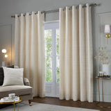 Jupiter Chenille Jacquard Cushion Cover Ivory/Gold 50 x 50cm - image 5