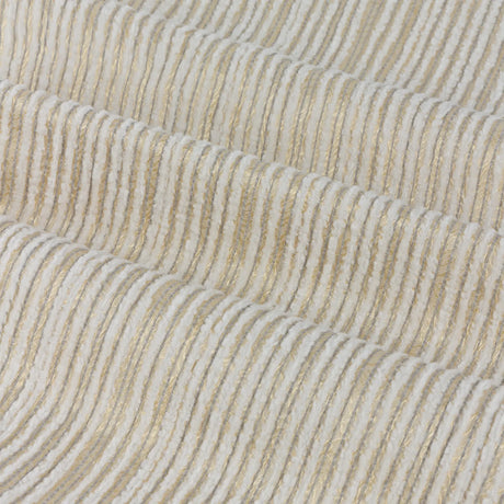 Jupiter Fully Lined Chenille Jacquard Eyelet Curtains Ivory/Gold - image 7