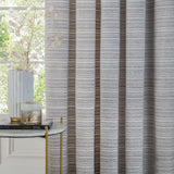 Jupiter Fully Lined Chenille Jacquard Eyelet Curtains Silver - image 6