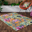 Kali Animals Printed Outdoor Outdoor Rug Multicolour 120 x 170cm - image 1