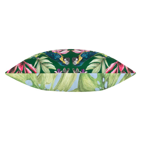 Kali Birds Outdoor Dark Green Cushion Cover 30cm x 50cm - additional product view 3