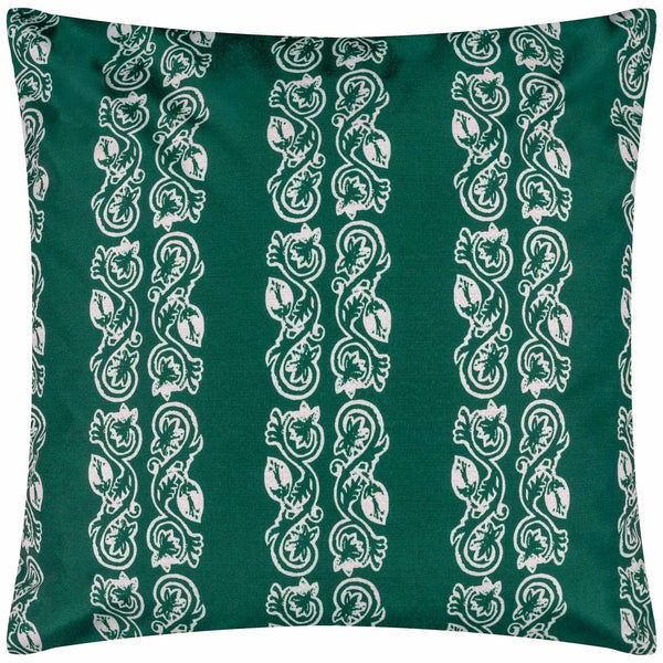 Kalindi Stripe Teal Outdoor Cushion Cover 22" x 22" - Ideal
