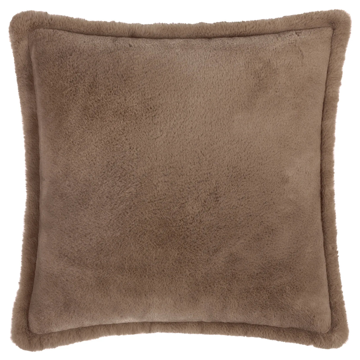 Kallu Faux Fur Cushion Cover Mocha - image 2