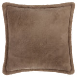 Kallu Faux Fur Cushion Cover Mocha - image 2