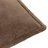 Kallu Faux Fur Cushion Cover Mocha - image 4