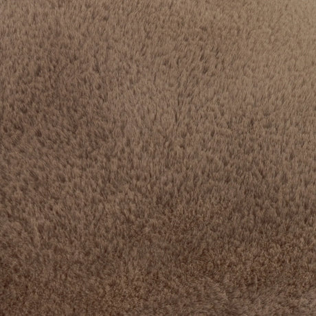 Kallu Faux Fur Cushion Cover Mocha - image 5