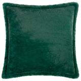 Kallu Faux Fur Cushion Cover Needle Green 45 x 45cm - image 2