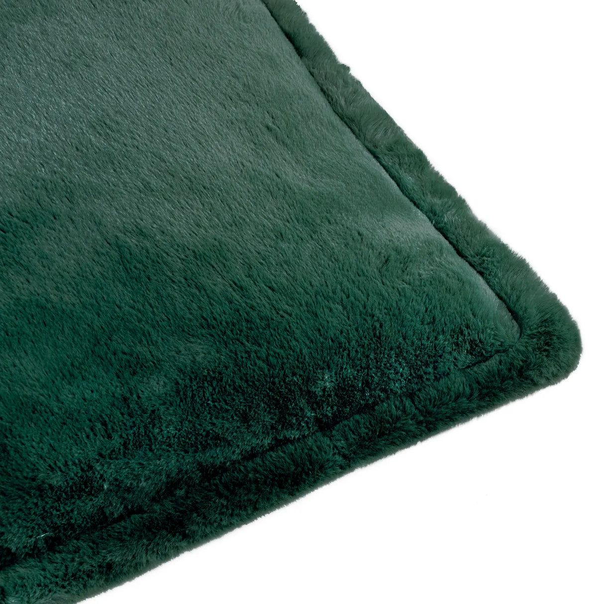 Kallu Faux Fur Cushion Cover Needle Green 45 x 45cm - image 4
