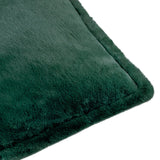 Kallu Faux Fur Cushion Cover Needle Green 45 x 45cm - image 4