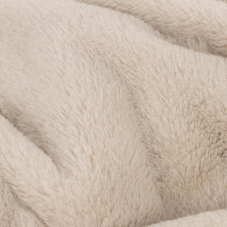 Kallu Faux Fur Reversible Natural Velvet Throw Blanket 130cm x 180cm / 150cm x 200cm - additional product view 3