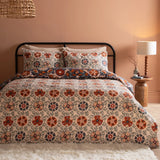 Kinfolk Printed Reversible Duvet Cover Set Denim Blue - image 3