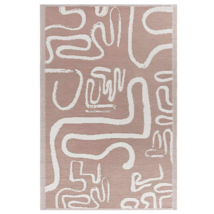 Klay Natural Reversible Recycled Outdoor Rug - Ideal