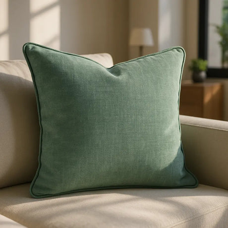 Braga Velvet Cushion Cover Made to Order by Style Furnishings