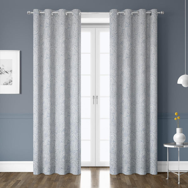 Langden Porcelain Made To Measure Curtains - Ideal