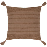 Larch Cocoa Cushion Cover or Filled Cushion 45cm x 45cm - additional product view 2