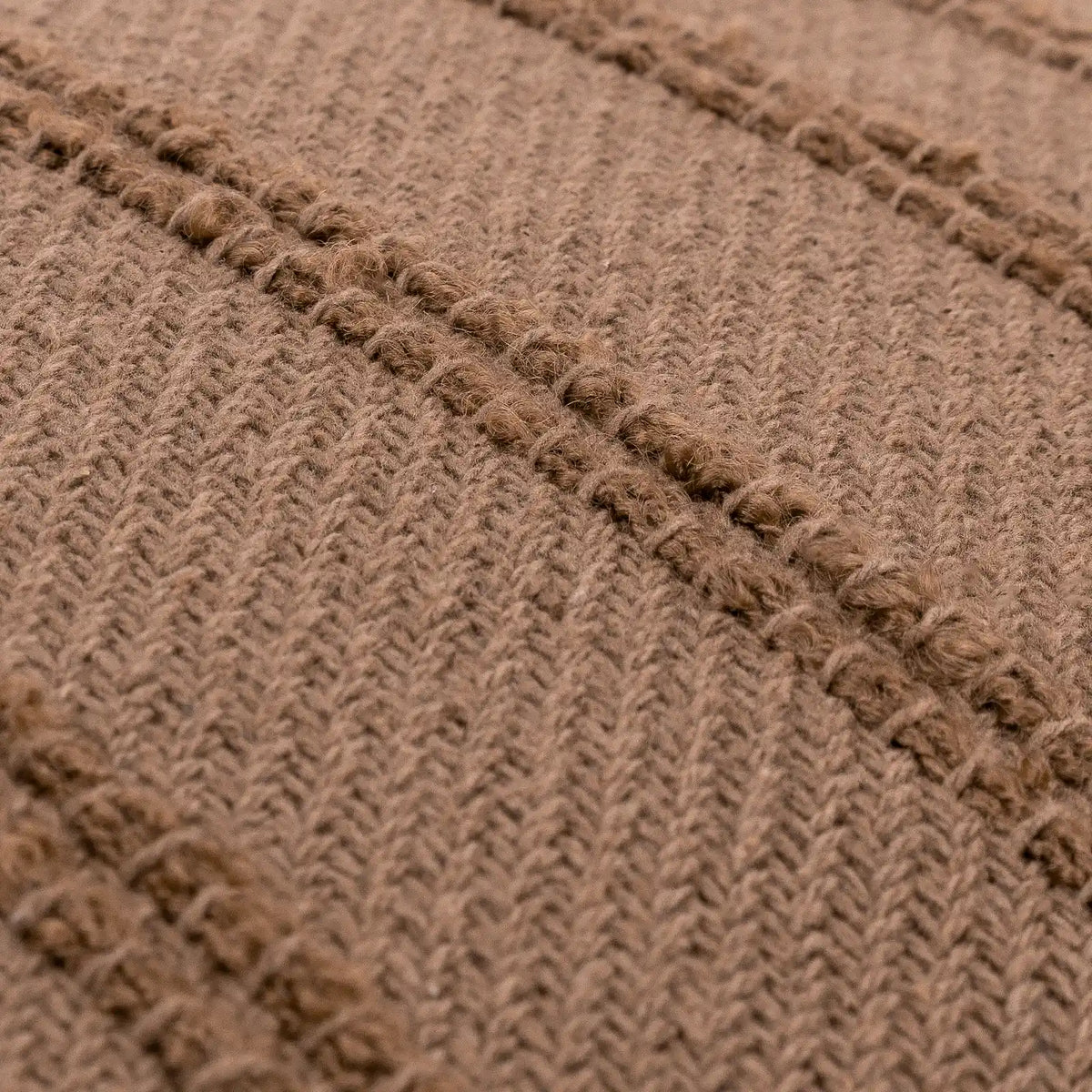Larch Cocoa Cushion Cover or Filled Cushion 45cm x 45cm - additional product view 4